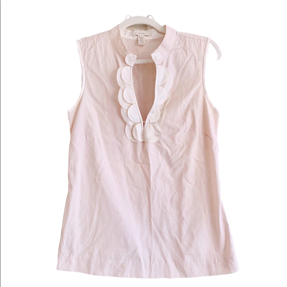 J.Crew Petal Detail Top